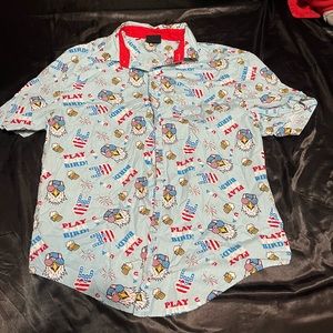 july 4 button up shirt